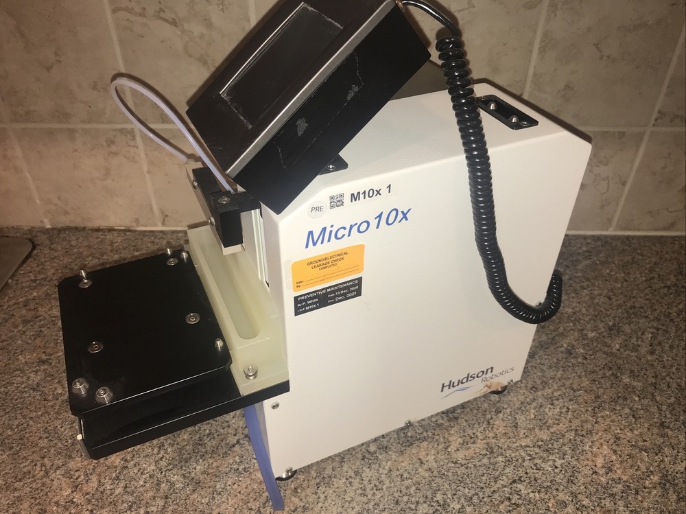 HUDSON ROBOTICS MICRO MC 10X MICROPLATE REAGENT DISPENSER / No Power cable