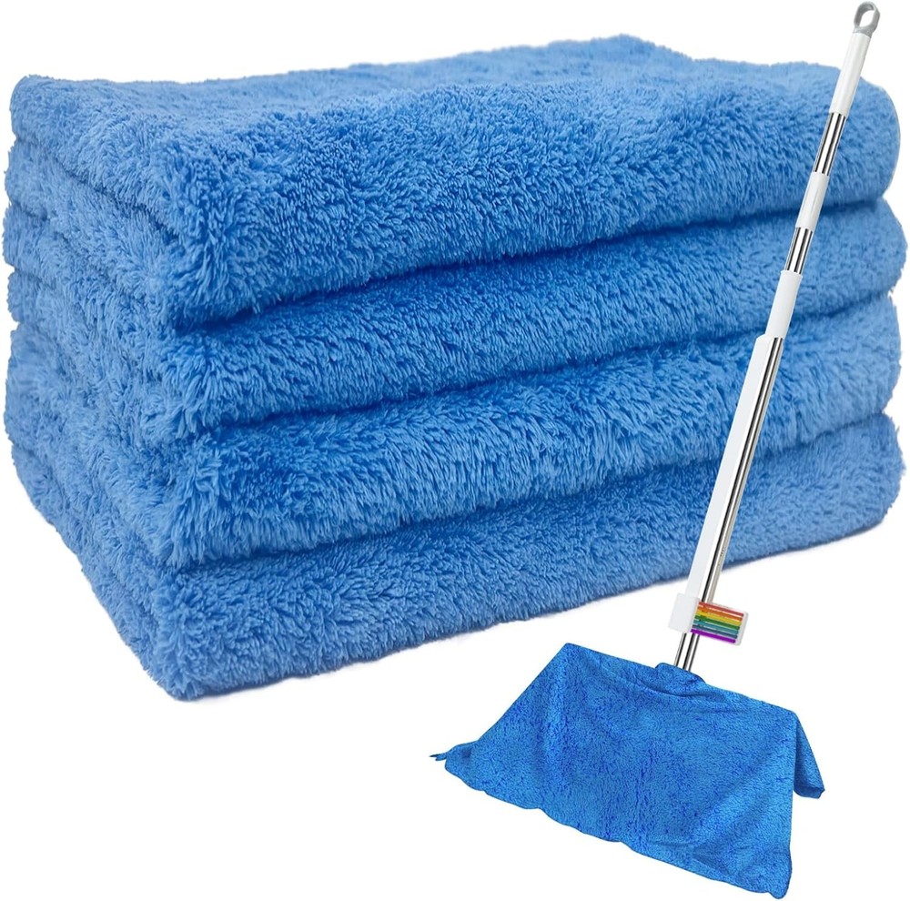 Extra Lar Microfiber Cleaning Cloth, 30" Washable Reble Floor Cloth