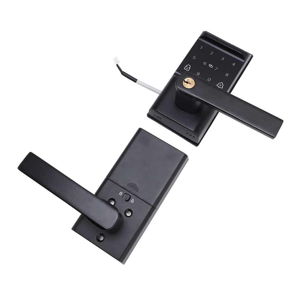One Smart Fingerprint Door Lock Semiconductor Recognition Virtual Password Hot