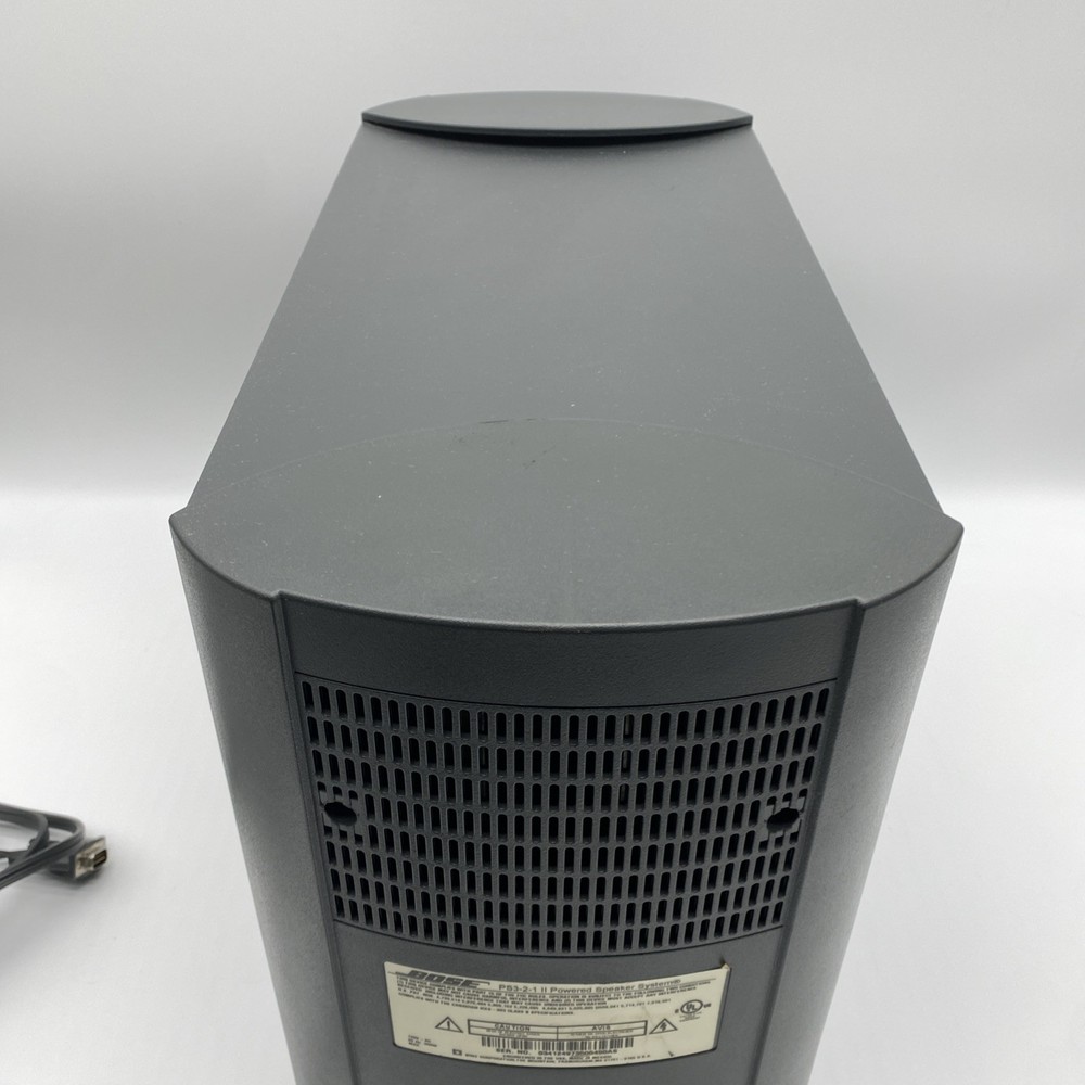 Bose PS3-2-1 II Powered Speaker System Subwoofer, Front Speakers, Cables, Works