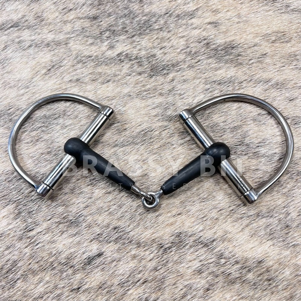 5" Centaur Rubber Mouth Hunter D Snaffle