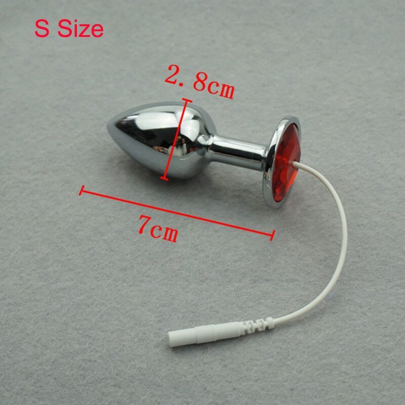 E-Stim Host Pulse Shock Stainless Steel Plug Urethral Stretching Therapy Device