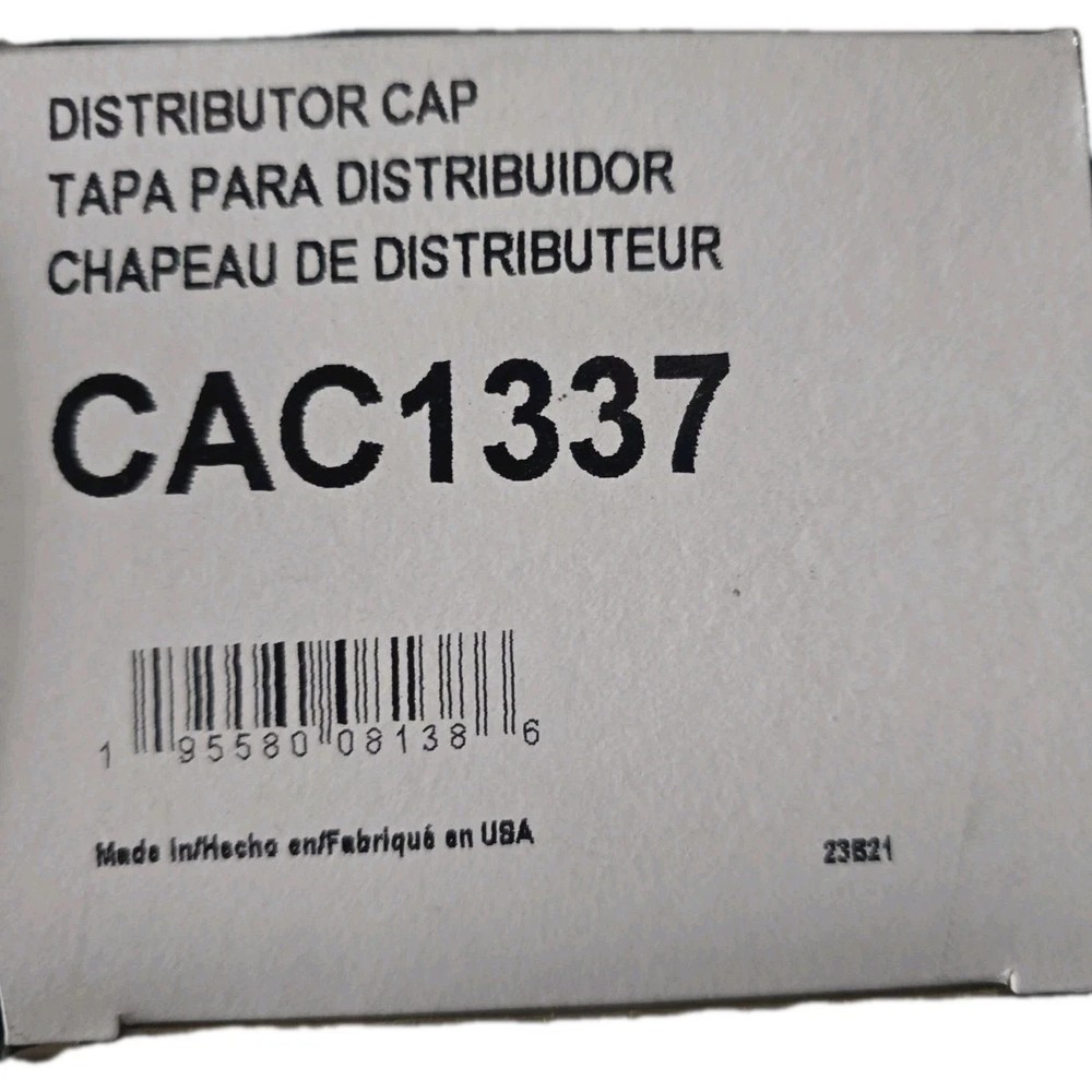 Distributor Cap Cac1337 CARQUEST