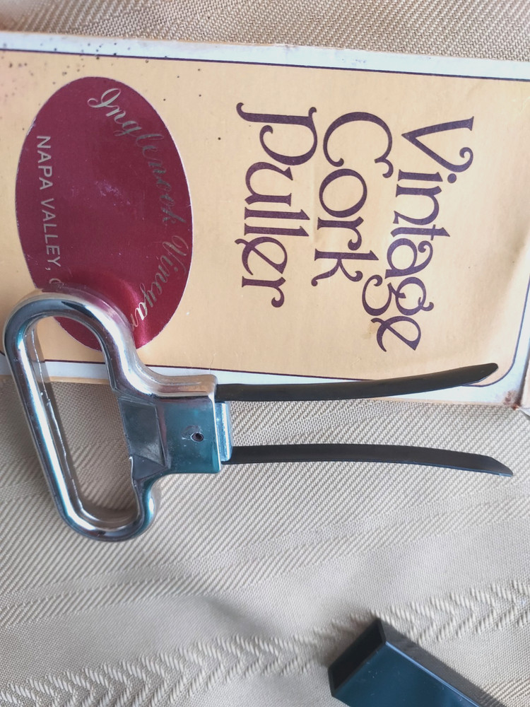 Vintage Cork Puller Inglenook Vineyards Napa Valley