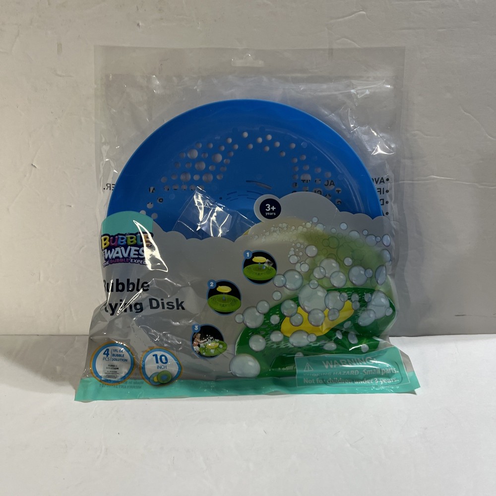 Outdoor 10inch Bubble Disc With 4 Piece Bubble Solution