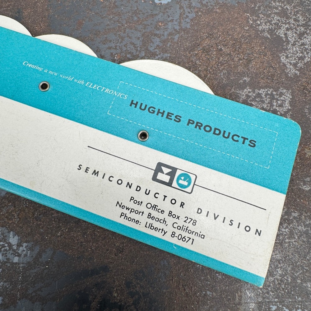 HUGHES PRODUCTS Semiconductor Division - Type & Polarity Identification Chart