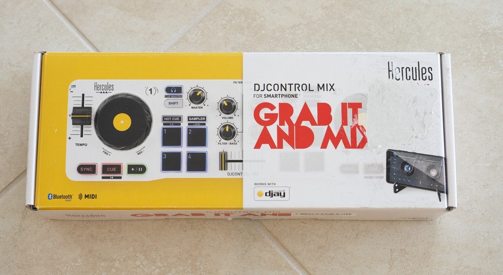 Hercules DJCONTROL-MIX DJ Controller for Smartphones & Tablets