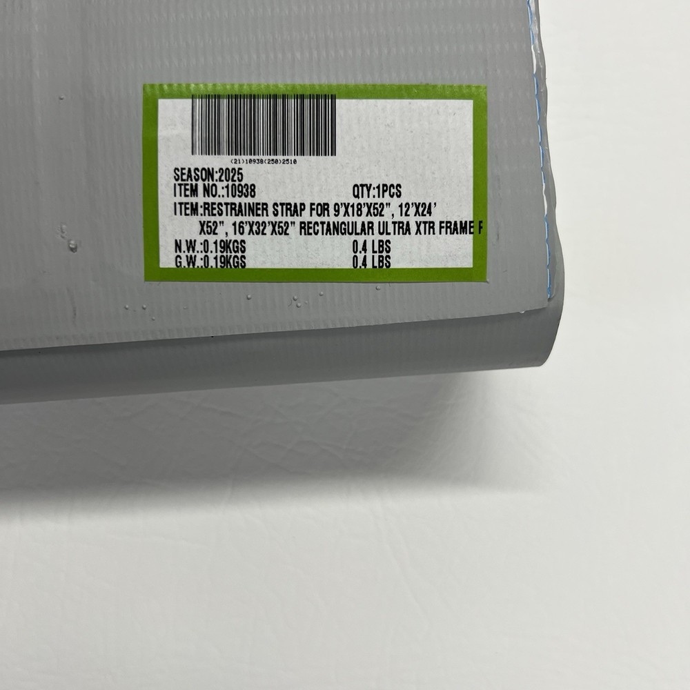 INTEX Restrainer Strap for Rectangular Ultra Xtr Frame Pool 10938 NEW