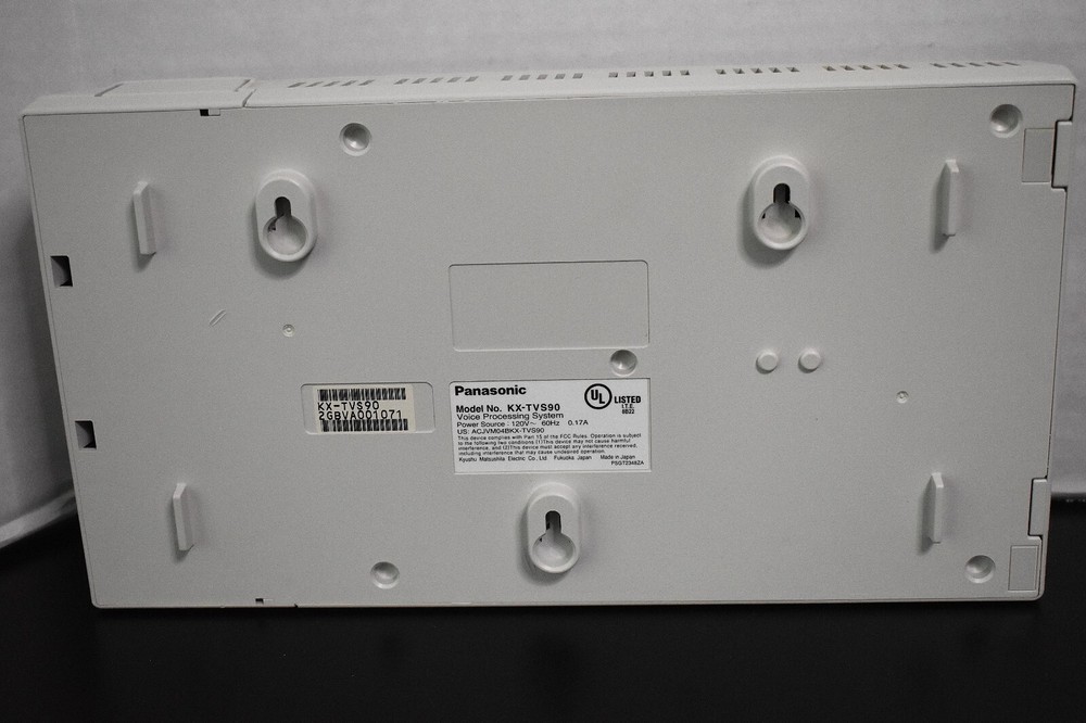 Panasonic TVS90 Voice Processing System KX-TVS90 W/ AC Cord
