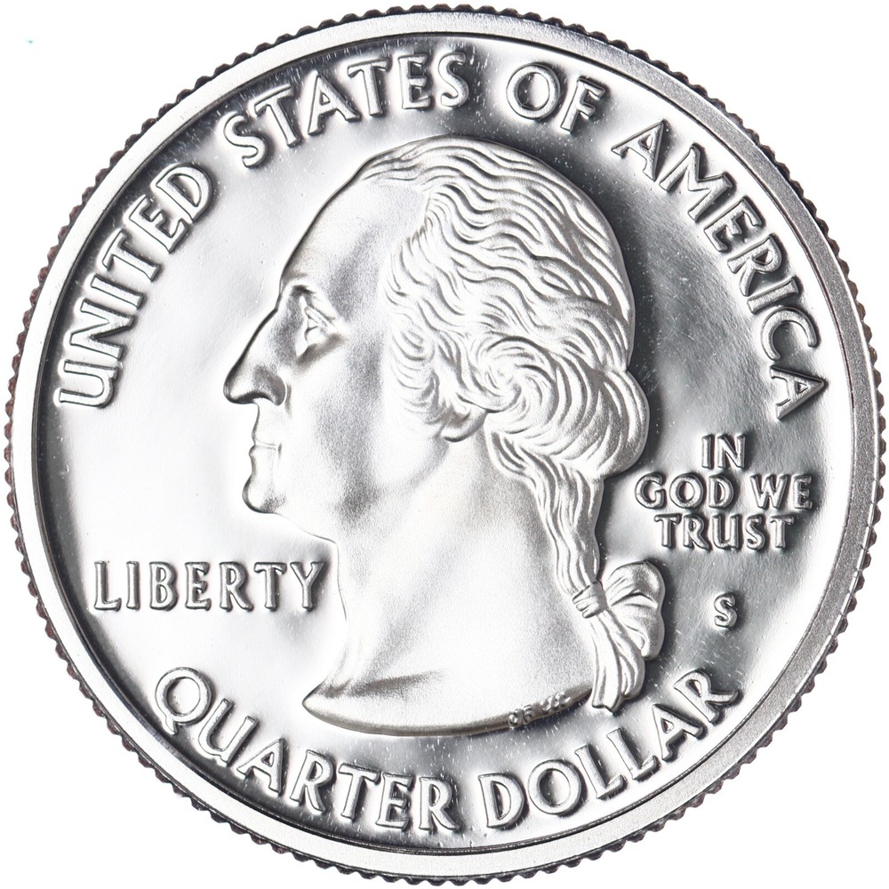 2001 S State Quarter Kentucky Gem DCam Proof CN-Clad