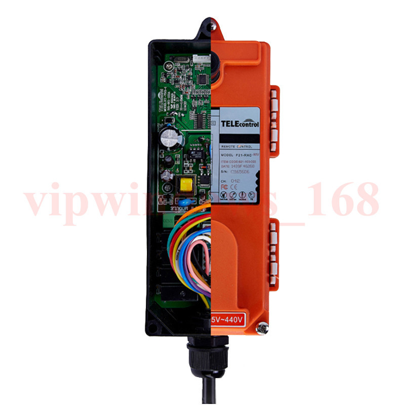 Industrial Wireless Remote Control System Push Button Switch F21-E2 AC/DC12-440V