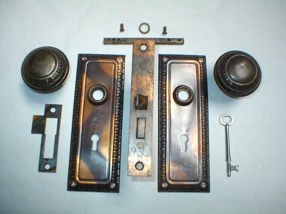 Antique Victorian Era Door Hardware