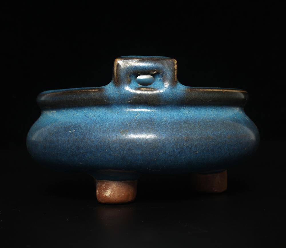 Old Chinese Jun Kiln Jun Yao Incense Burner
