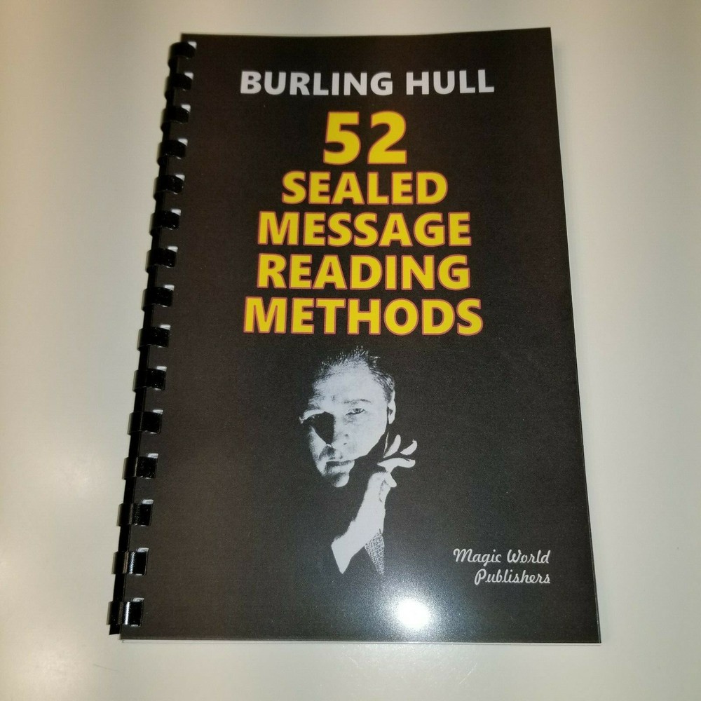 52 Sealed Message Reading Methods by Burling Hull