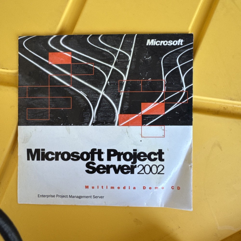Microsoft Project Server 2002 Multimefia Demo CD