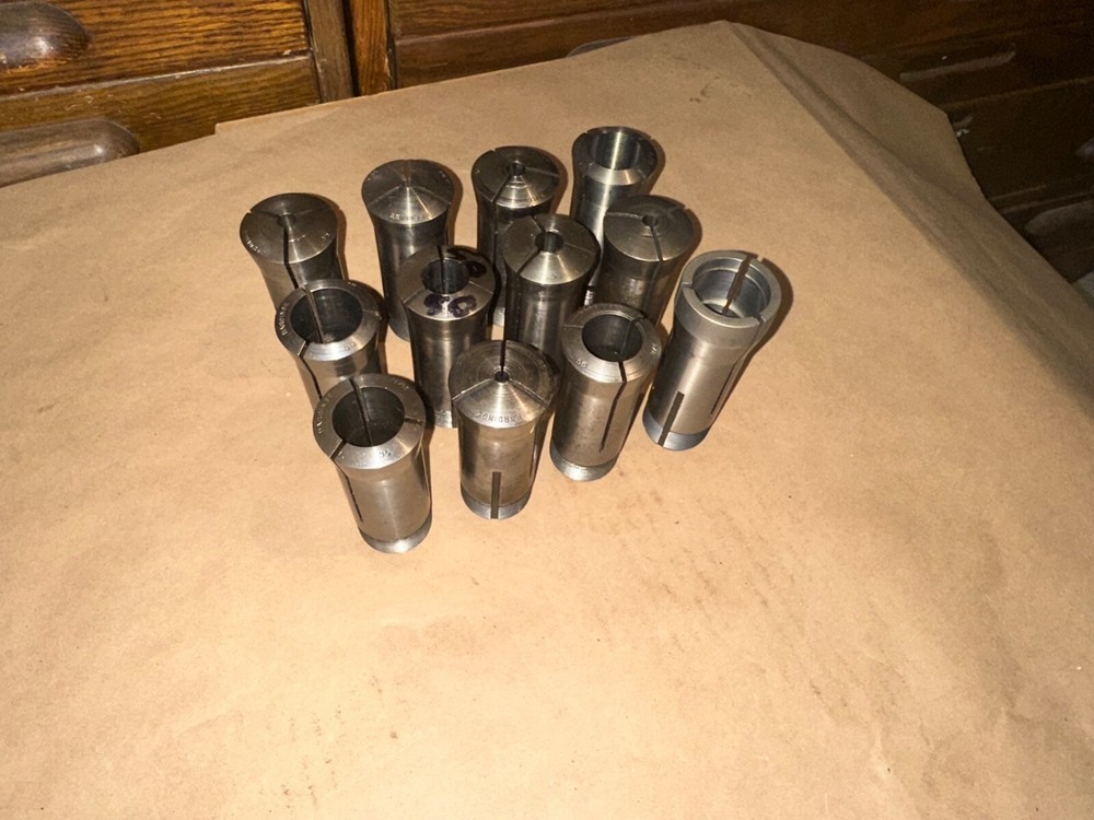 HARDINGE 5C COLLETS VARIOUS SIZES QTY 12