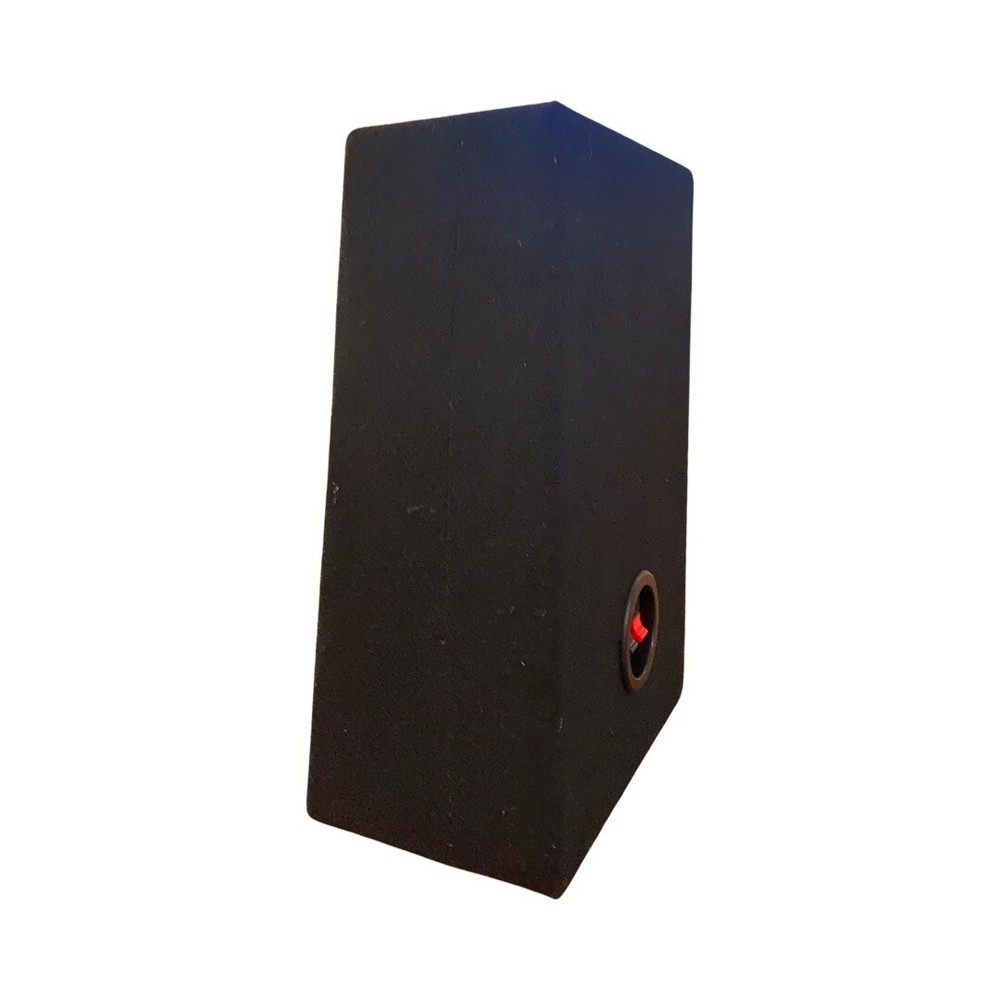 6x9 Sealed Angled Pair Subwoofer Enclosure Car Audio Speaker MDF-Black