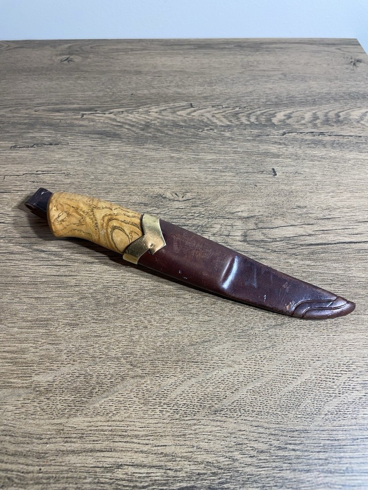Exclusive handmade knife from a Norwegian master