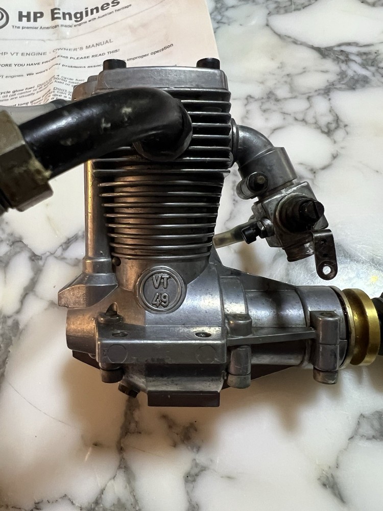 HP VT 49 4 Stroke RC Airplane Engine Used Untested Clean