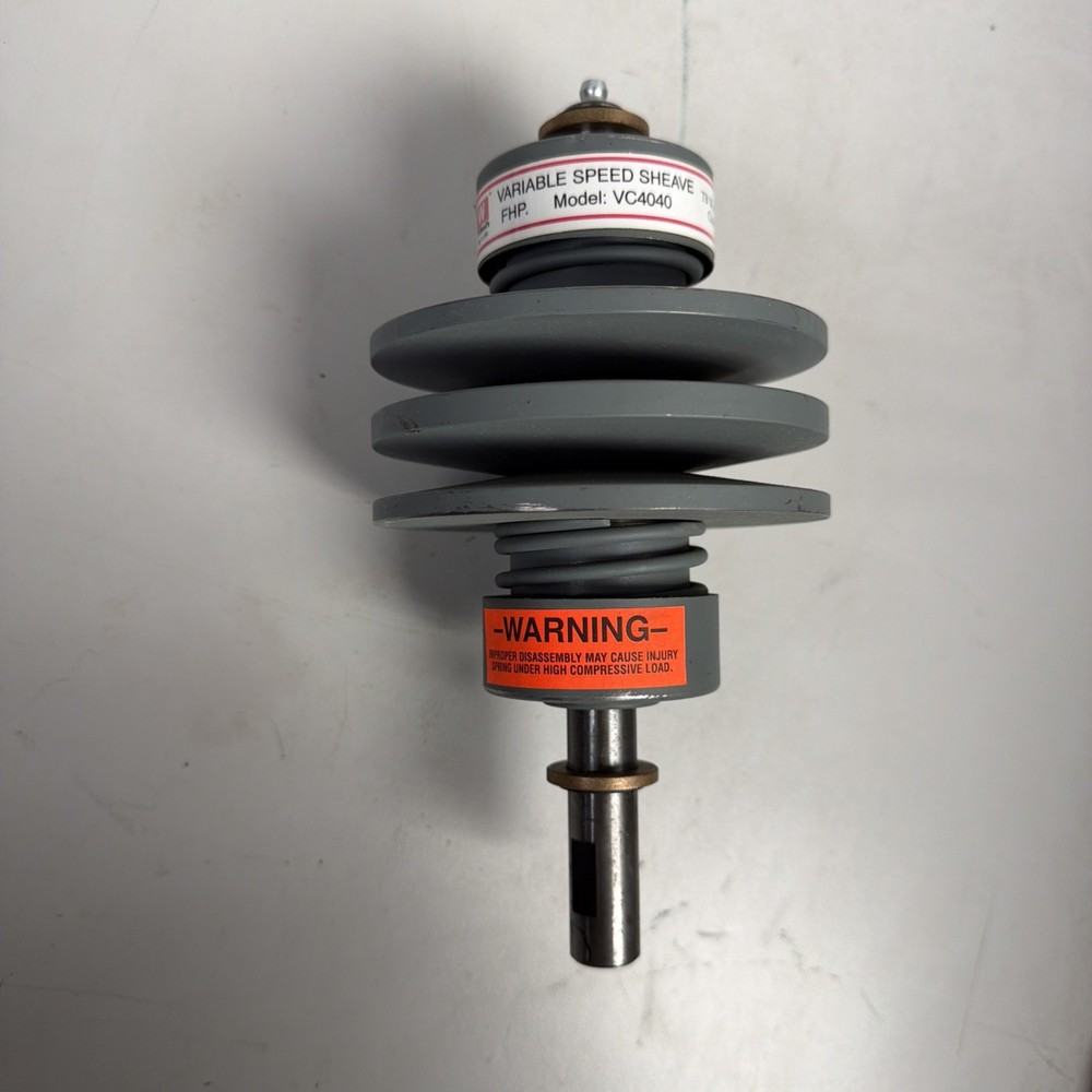 TB WOODS VARIABLE SPEED SHEAVE MODEL VC4040