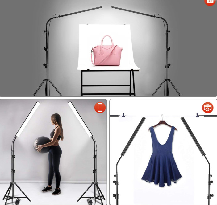 yesker LED Video Lights 5500K