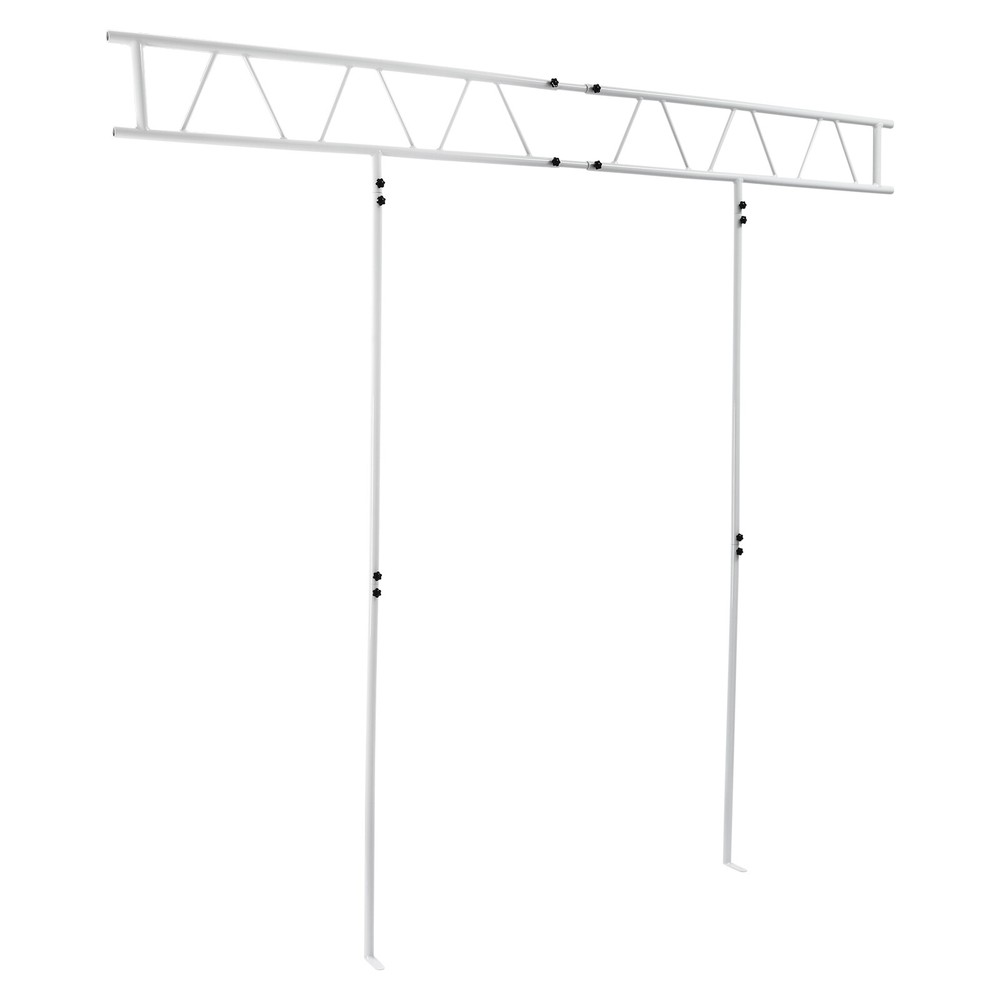 DJ Light Stand System - 7x8ft Aluminum Truss for Stage Lighting Support