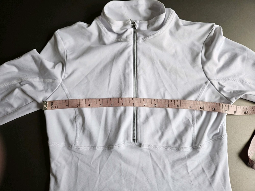 Jet Set Ski Base Layer White Long Sleeved Size 3