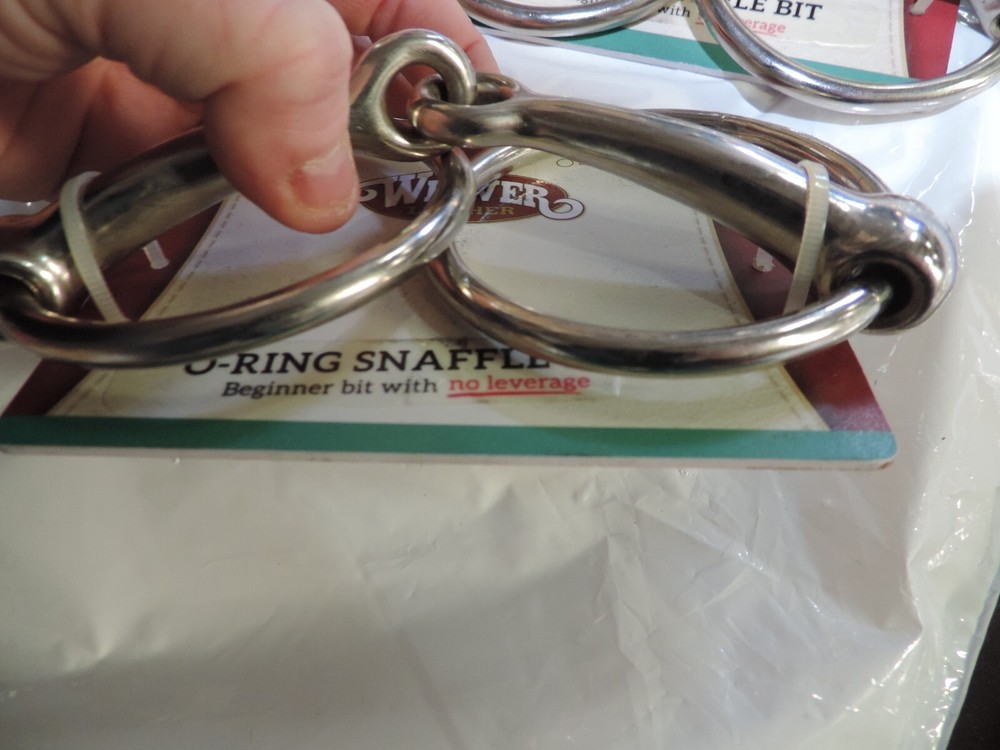 Weaver Stage 1 O Ring Snaffle Bit Mild 5" CA-2291