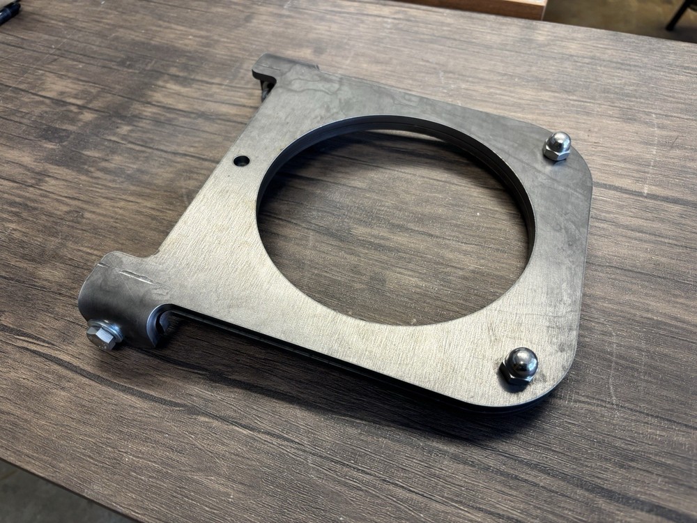 Smoke Stack Hinge 6-5/8” Weld On.