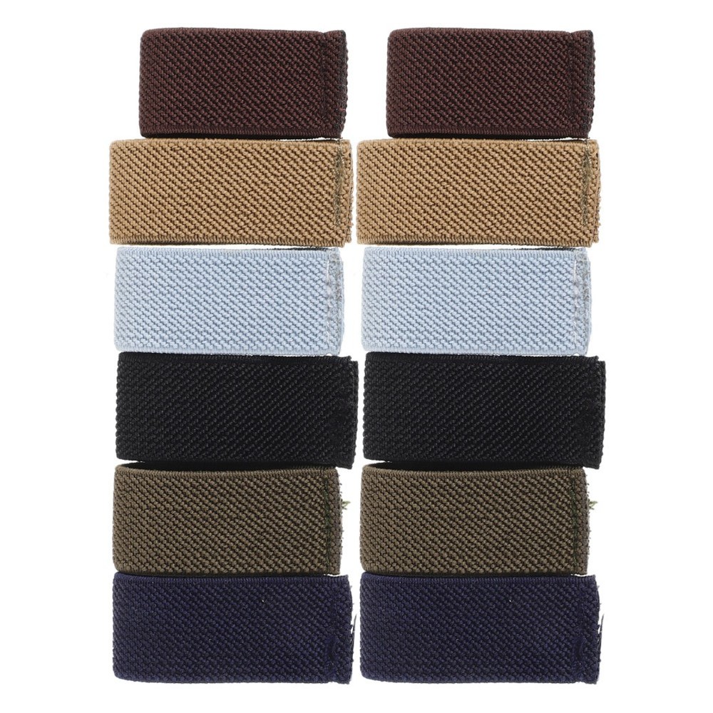 12 Pcs Belt Loop Retainer Elastic Keepers Backpack Straps Holder
