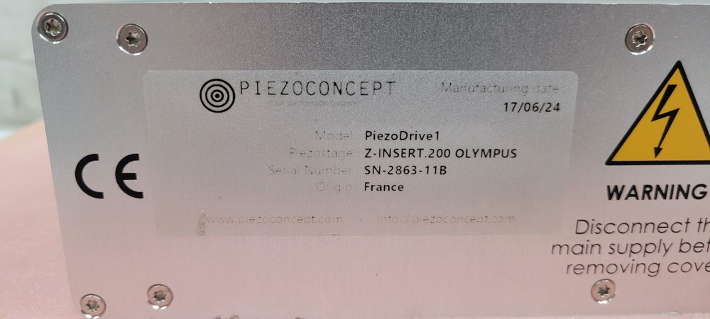 Peizoconcept PiezoDrive1 Z-Insert.200 Olympus Peizo Stage Controller (READ)