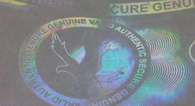 HOLOGRAPHIC ADA SERVICE DOG ID CUSTOMIZABLE