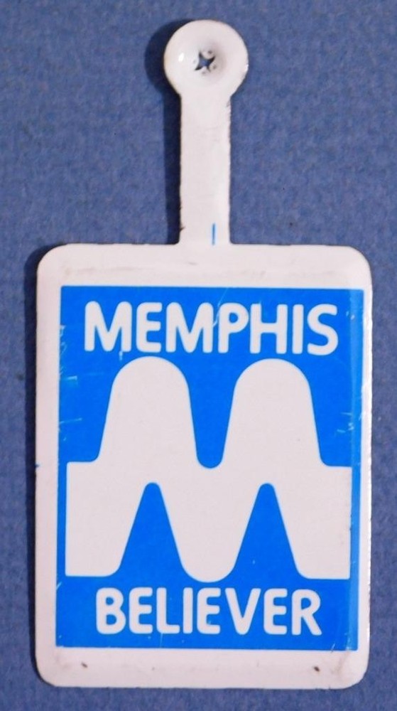 Memphis Believer Vintage Fold Over Button  4-2-20