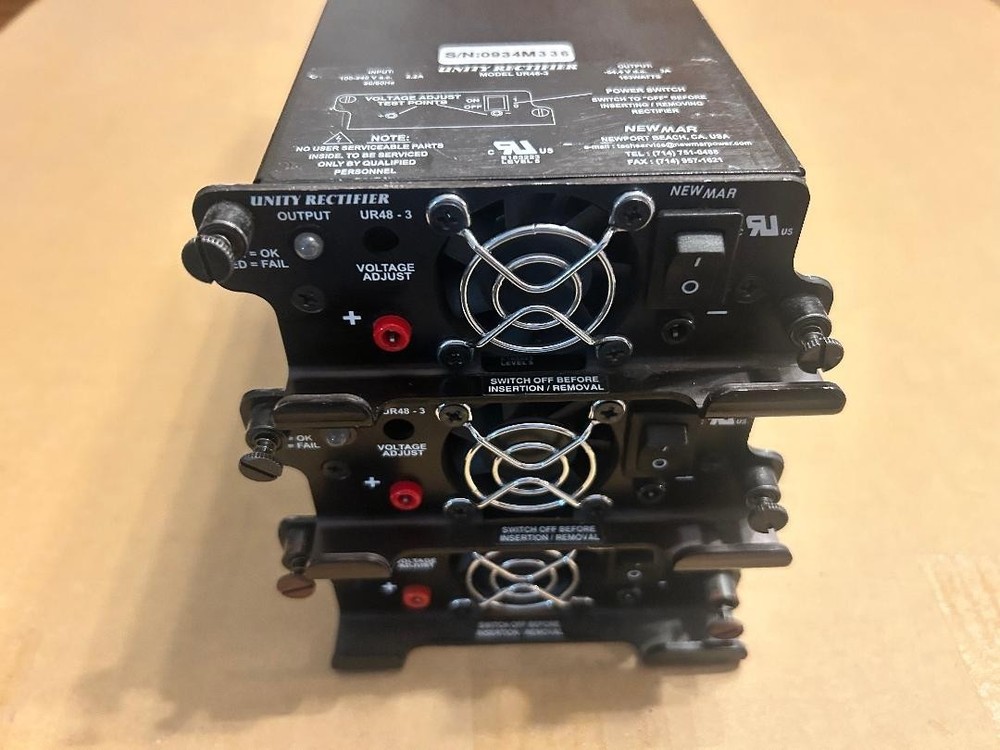 Qty.3 NewMar Unity Rectifier UR48-3 READ