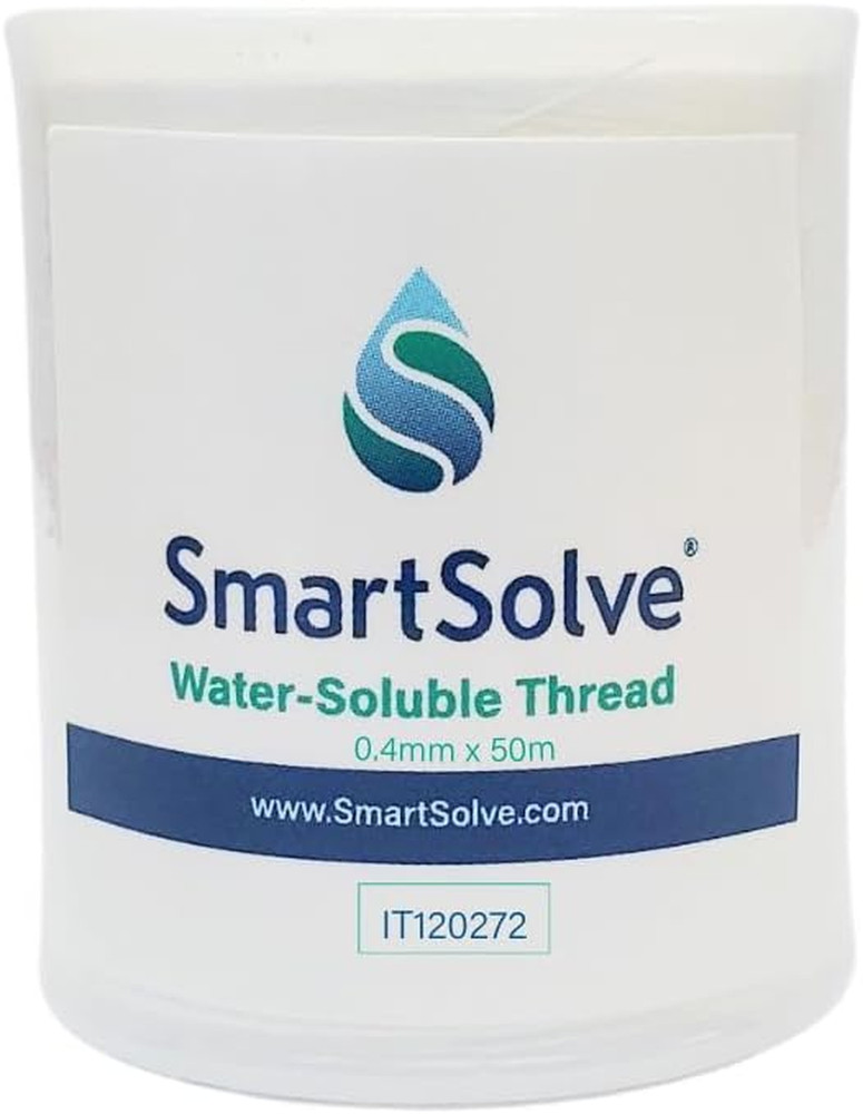 Water-Soluble Thread | Dissolves Quickly in Warm Water | Biodegradable | Eco-Fri