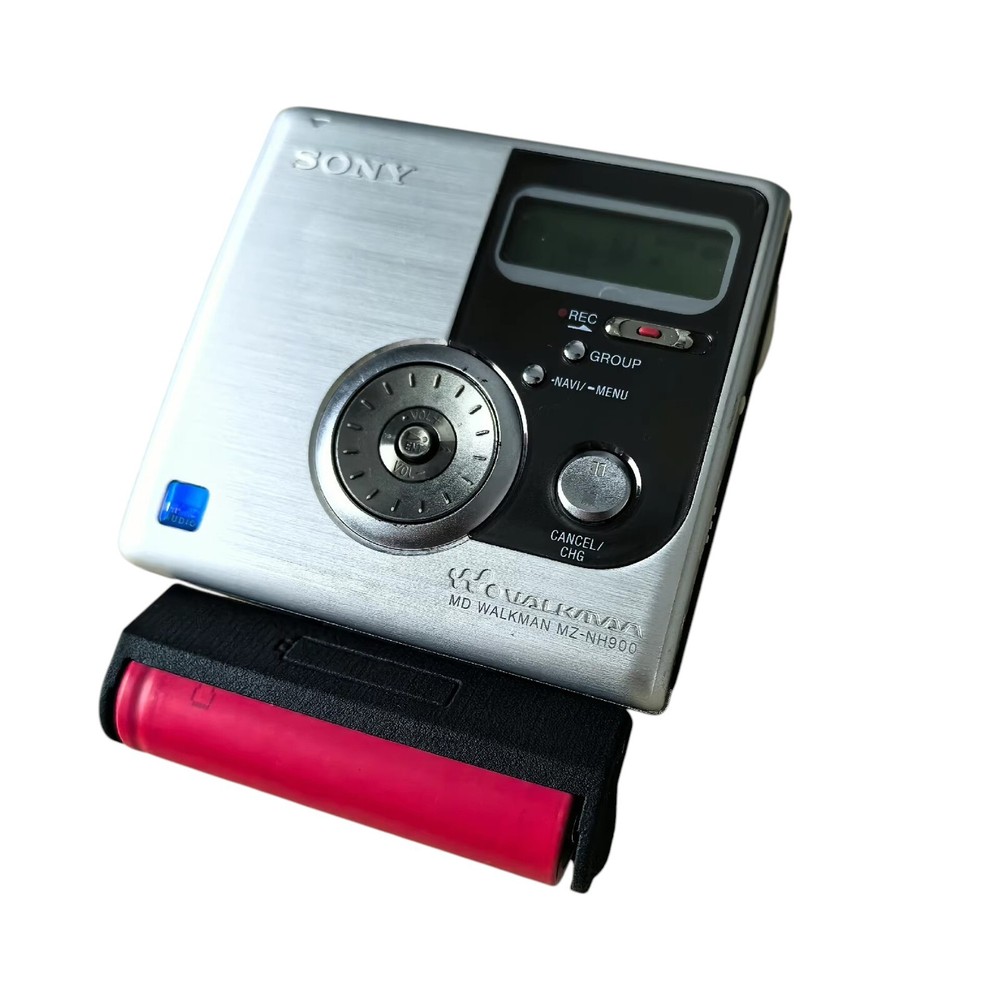 Rechargeable Battery Case For SONY MD E30 E50 E77 E505 E700 E710 E720 E730