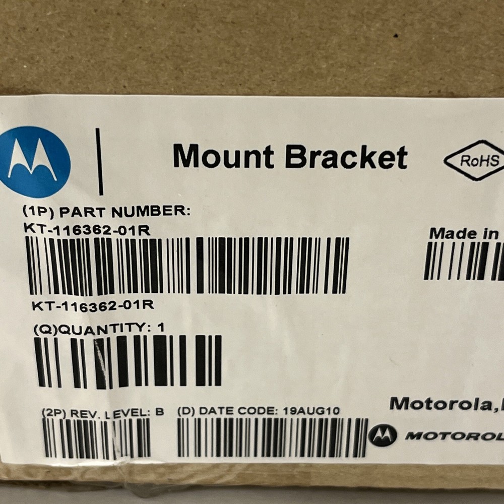 Motorola Mount Bracket KT-116362-01R,