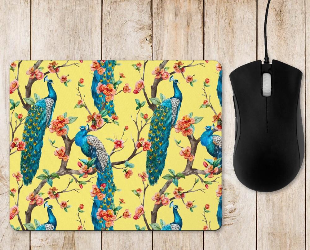 Peacocks Mouse Pad