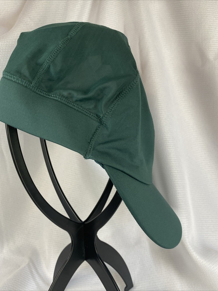 Performance Running Hat, Wicking, Green, One Size Runners Hat