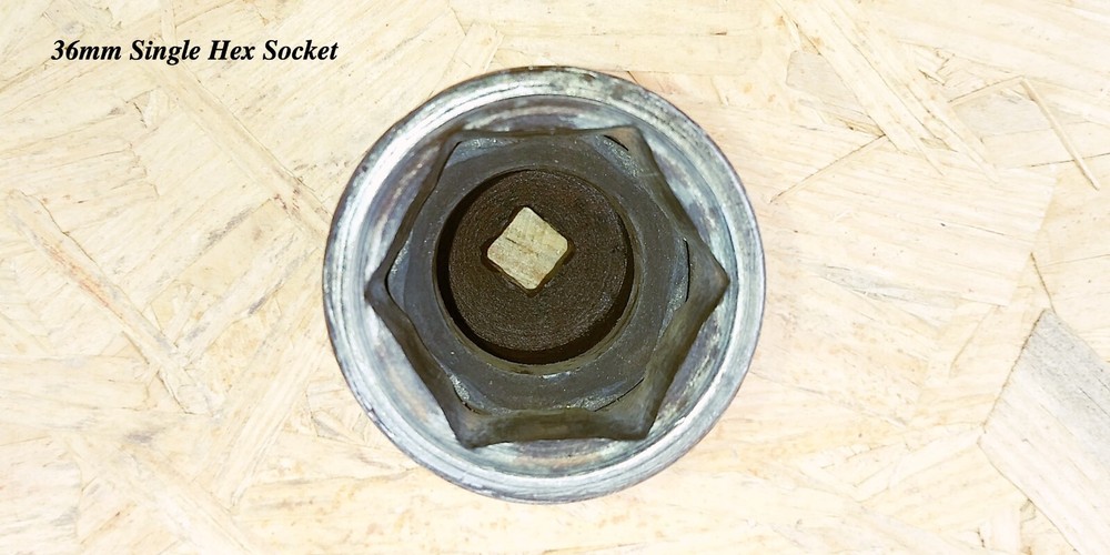 36mm Single Hex 3/4” Drive Socket Military Surplus
