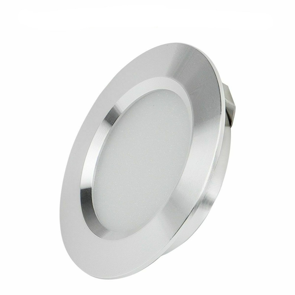 12 Volt 3W Interior For RV Marine LED Recessed Ceiling Lights Cool White 6Pcs