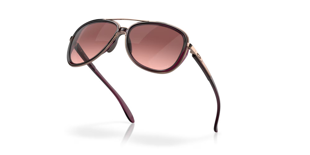 Oakley Sunglasses Split Time OO4129-0258 Crystal Raspberry / G40 Black Gradient