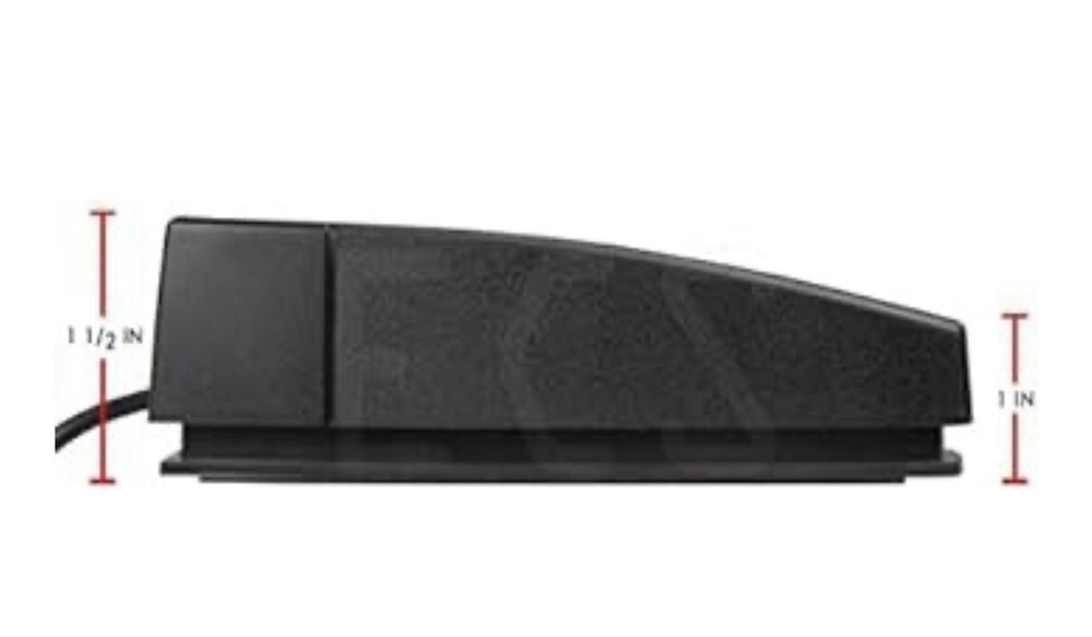 Executive Communication Systems Infinity 3 USB Foot Pedal Control Computer Plug