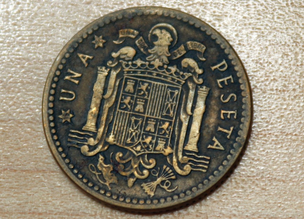 1947 (50) Spain 1 Peseta