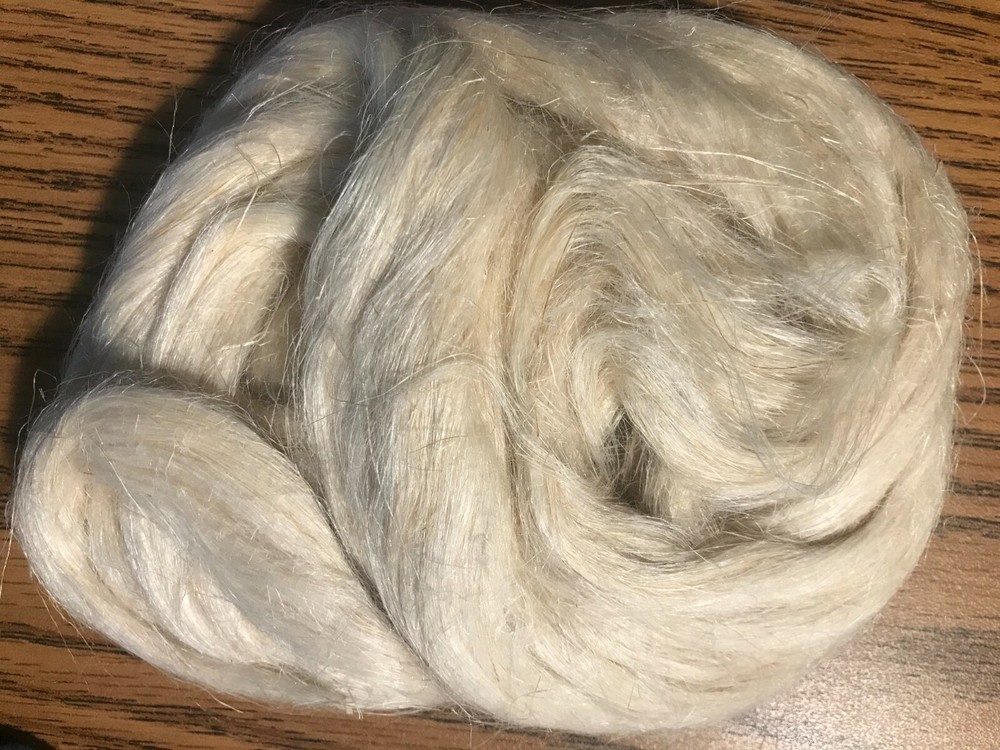 Natural Hemp roving 1oz