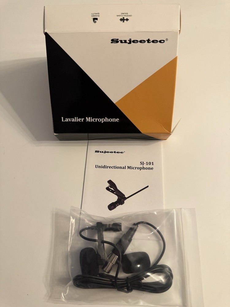Lavalier Microphone Lapel Microphone Compatible with Shure Wireless Transmitter