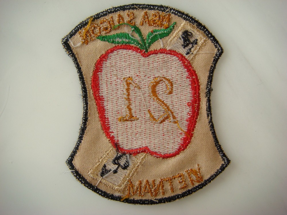 US NAVAL SUPPORT ACTIVITY SAIGON BARRACKS SHIP 21, VIETNAM WAR PATCH