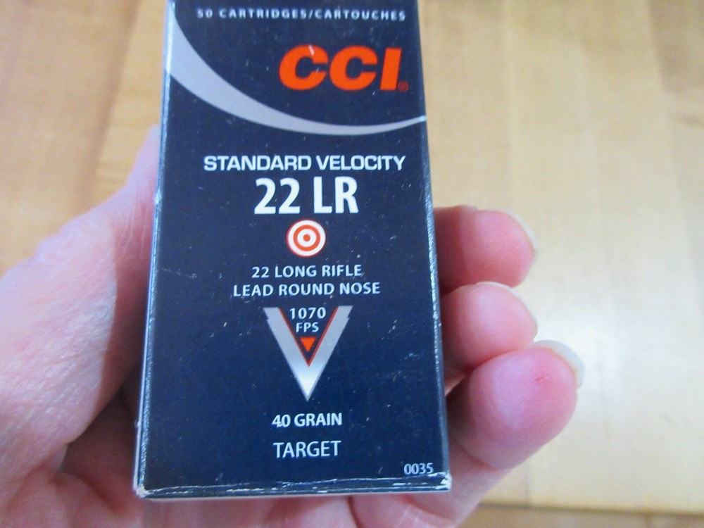 Empty Ammo Box CCI 22 long rifle target (w17) # 56
