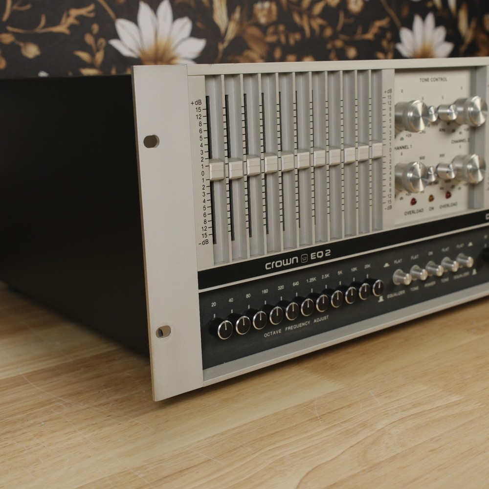 Fully Serviced Crown EQ 2 Graphic Equalizer Distinction Series Balanced
