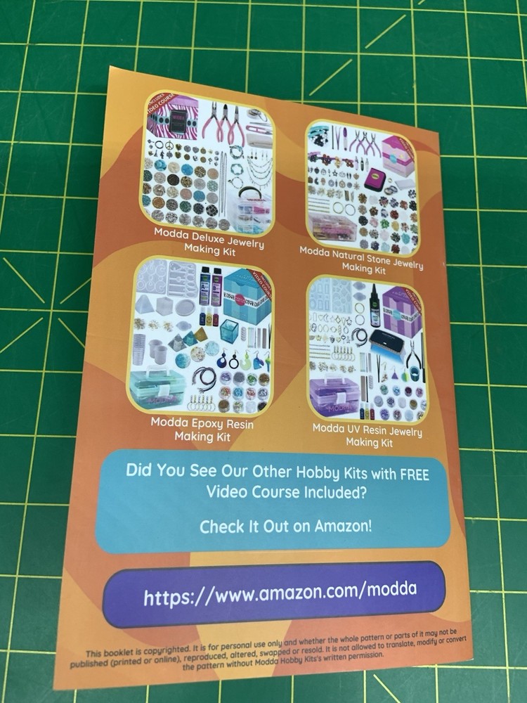 Modda Crochet Kit for Beginners Adults & Kids Backpack Tools Set & Video Course
